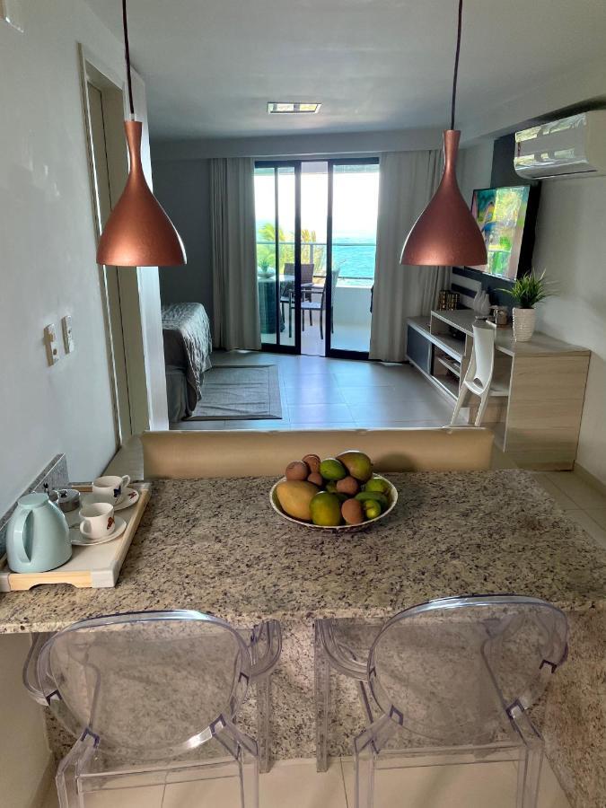 Tabatinga Residence Flat Pe Na Areia II Conde  Exteriér fotografie