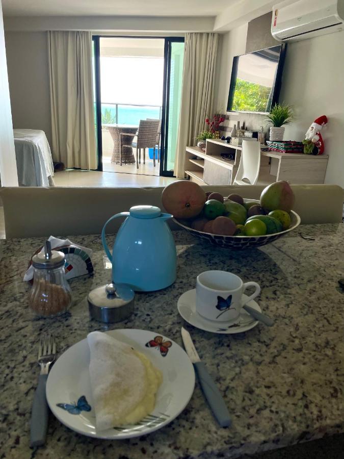 Tabatinga Residence Flat Pe Na Areia II Conde  Exteriér fotografie